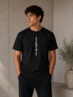 Drop Shoulder Los Angeles Printed T-Shirt - Image 2