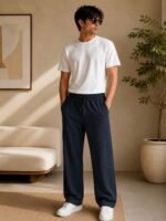 Urban Ease Relaxed Fit Trousers - Image 3